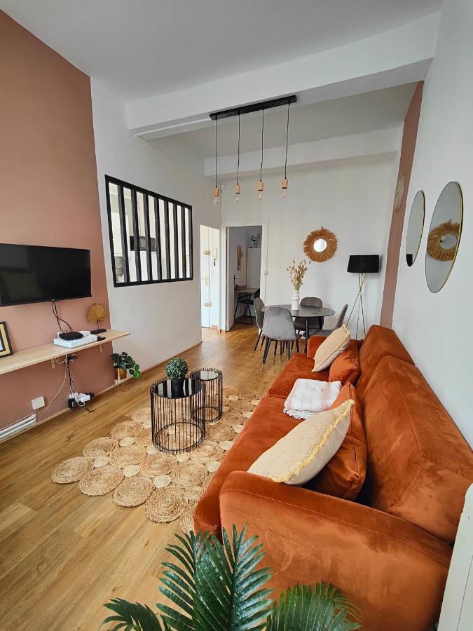 Charmant T2 Atypique, Renove, Confortable Béziers Kültér fotó